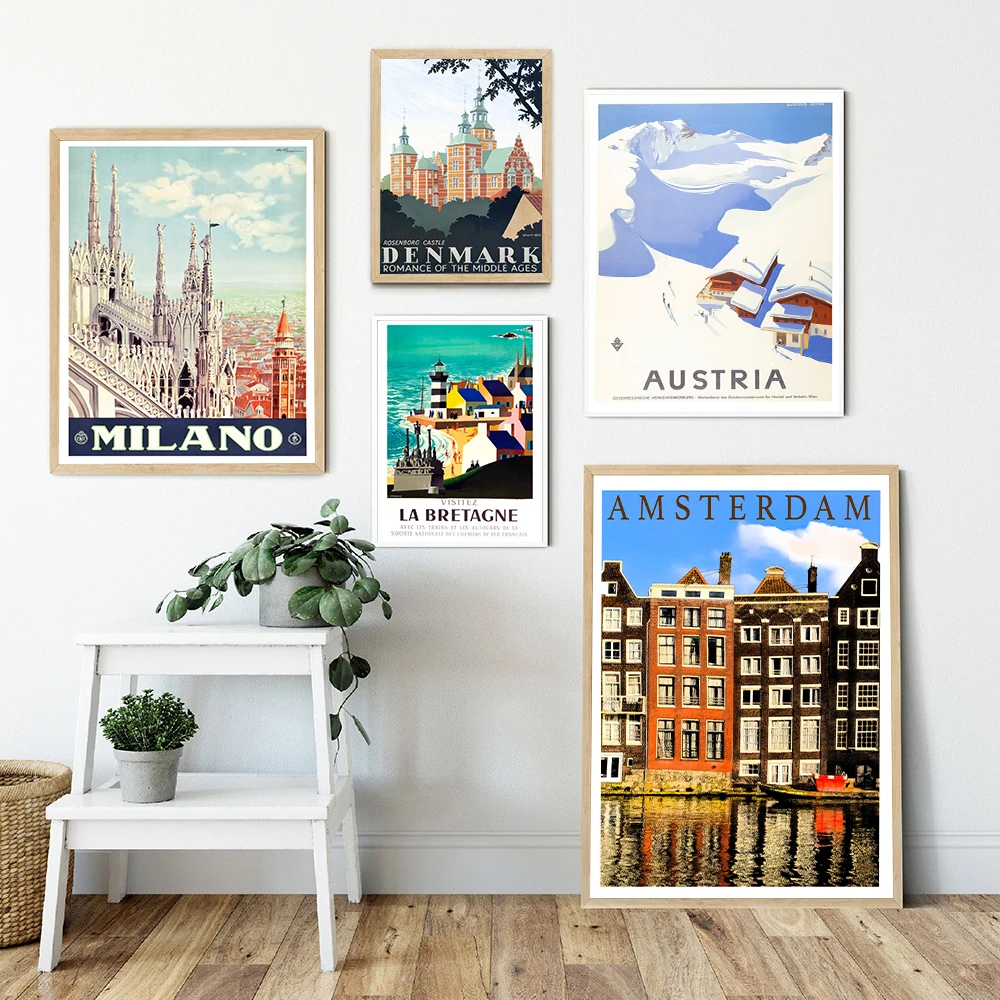 Nordic World Famous Travel Location Art Poster Austria Amsterdam Denmark Mural Canvas Painting Modern Home Decor Living Room
Nordic World Famous Travel Location Art Poster Austria Amsterdam Denmark Mural Canvas Painting Modern Home Decor Living Room
