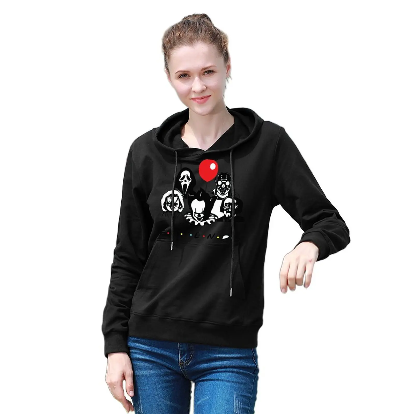 Halloween Horror Friends Pullover Hoodie Movie Streetwear Winter Hoodies Long Sleeve Graphic Cotton Hoodie Sweet Woman XXL
Halloween Horror Friends Pullover Hoodie Movie Streetwear Winter Hoodies Long Sleeve Graphic Cotton Hoodie Sweet Woman XXL