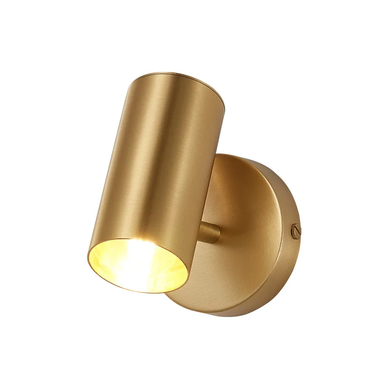 American-style all-copper wall lamp bathroom mirror front lamp led simple room corridor lamp creative personality bedroom
American-style all-copper wall lamp bathroom mirror front lamp led simple room corridor lamp creative personality bedroom