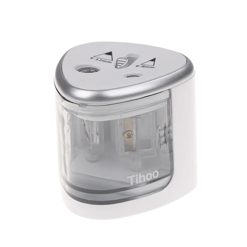 Automatic Two-hole Electric Touch Switch Pencil Sharpener Home Office School stationary kid gift student supplies
Automatic Two-hole Electric Touch Switch Pencil Sharpener Home Office School stationary kid gift student supplies
