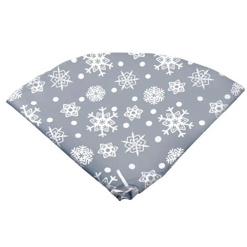 48 Inch Snowflake Ornament Christmas Tree Skirt Base Floor Mat Cover for Merry Xmas New Year Party Decorations
48 Inch Snowflake Ornament Christmas Tree Skirt Base Floor Mat Cover for Merry Xmas New Year Party Decorations