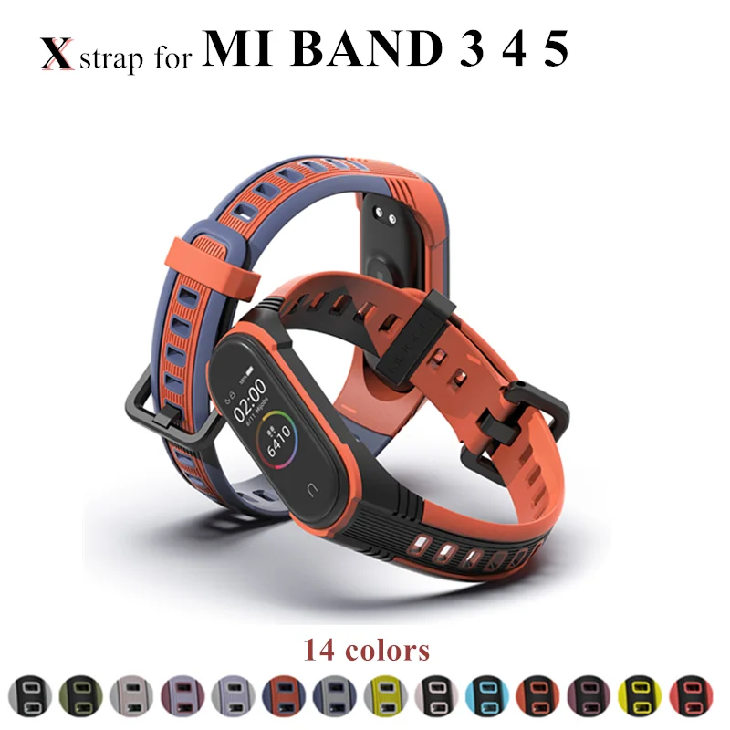 Ремешок Mijobs X для Xiaomi Mi Band 5, 4, 3, силиконовый браслет для Xiaomi Mi Band3, ремешок для часов, совместимый браслет
Ремешок Mijobs X для Xiaomi Mi Band 5, 4, 3, силиконовый браслет для Xiaomi Mi Band3, ремешок для часов, совместимый браслет