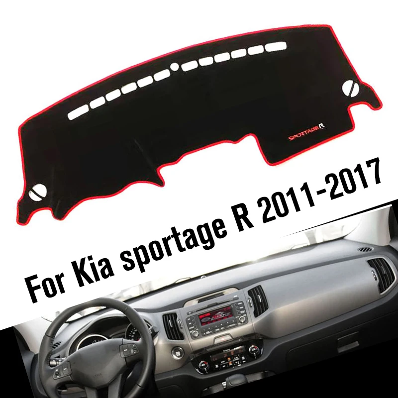 Защитная накладка на приборную панель для Kia Sportage R 2011 2012 2013-2017, аксессуары для автомобиля
Защитная накладка на приборную панель для Kia Sportage R 2011 2012 2013-2017, аксессуары для автомобиля