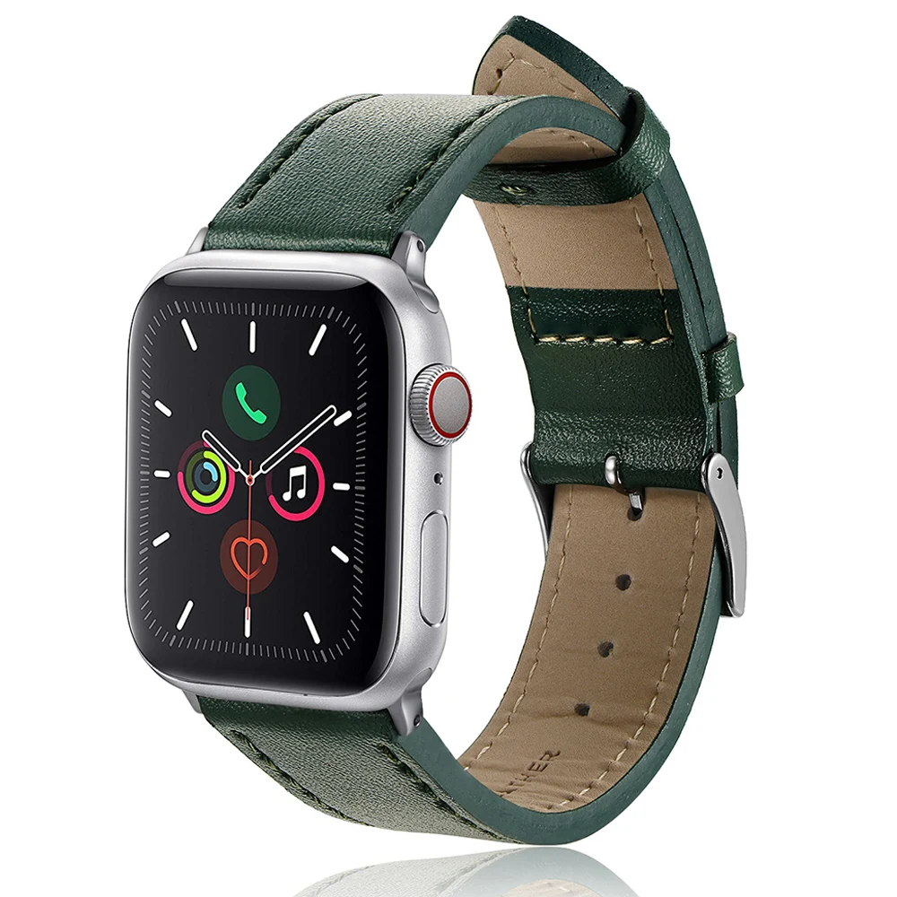 Genuine Cow Leather Watch Band For Apple Watch SE Watch Strap Loop Bracelet Belt Strap For iWatch Series 6/5/4/3 Wrist Watchband
Genuine Cow Leather Watch Band For Apple Watch SE Watch Strap Loop Bracelet Belt Strap For iWatch Series 6/5/4/3 Wrist Watchband
