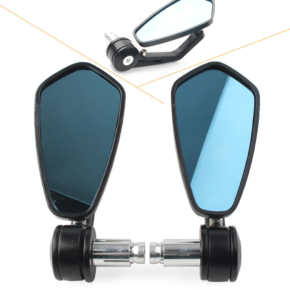 7/8" 22mm Bar End Rearview Mirrors Rear View Side Mirror 180 Degree Adjustability Motorcycle Spare Parts 1 Pair Aluminum Alloy
7/8" 22mm Bar End Rearview Mirrors Rear View Side Mirror 180 Degree Adjustability Motorcycle Spare Parts 1 Pair Aluminum Alloy