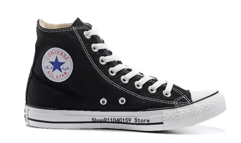 Converse all star для мужчин и женщин высокие кроссовки с закрытым верхом классические