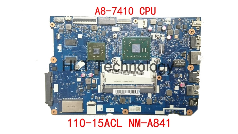 Материнская плата для ноутбука Lenovo NM-A841, A8-7410, R5-M430, 2 Гб, 100%, полностью протестирована
Материнская плата для ноутбука Lenovo NM-A841, A8-7410, R5-M430, 2 Гб, 100%, полностью протестирована