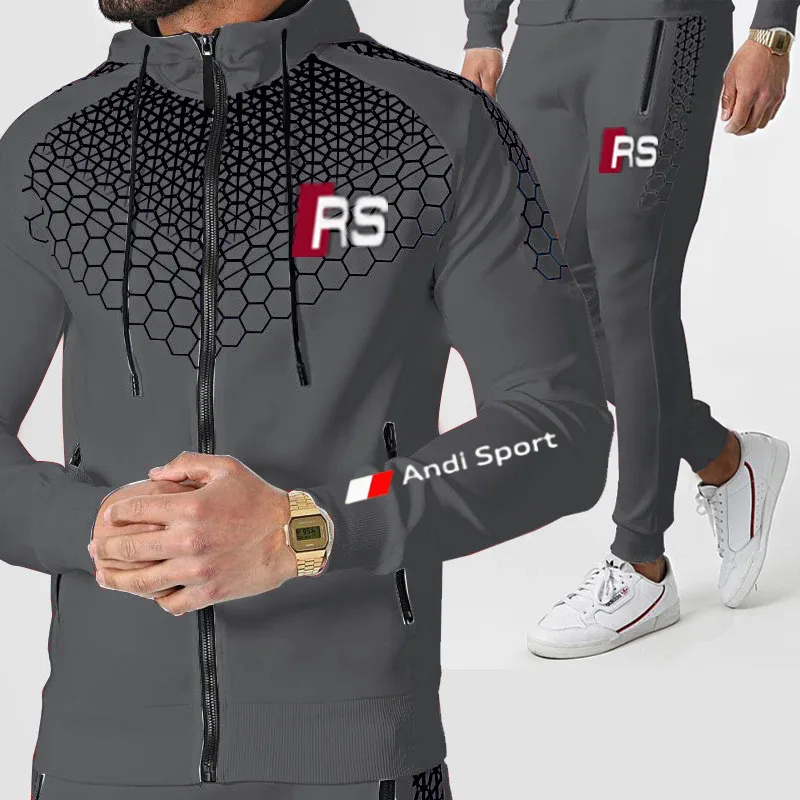 2021 New 2 Pieces Sets Tracksuit RS Printing Men Hooded Sweatshirt+pants Pullover Hoodie Sportwear Suit Casual Sports Men Clothe
2021 New 2 Pieces Sets Tracksuit RS Printing Men Hooded Sweatshirt+pants Pullover Hoodie Sportwear Suit Casual Sports Men Clothe