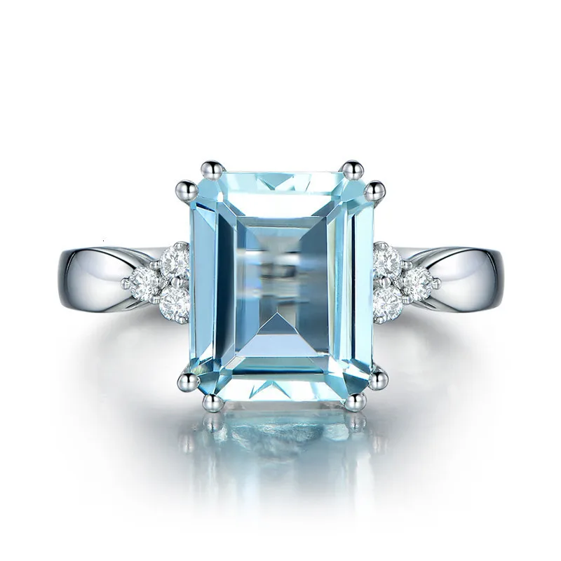 New Sea Blue Topaz Rings Fashion Jewelry Shining Color Zircon Ring Beauty Fine Accessories Finger Ornaments Female Gifts
New Sea Blue Topaz Rings Fashion Jewelry Shining Color Zircon Ring Beauty Fine Accessories Finger Ornaments Female Gifts
