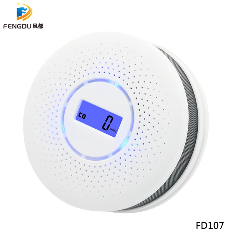 2 in 1 LED Digital Gas Smoke Sensor Alarm Co Carbon Monoxide Detector Voice Warn Sensor Home Security Protection High Sensitive
2 in 1 LED Digital Gas Smoke Sensor Alarm Co Carbon Monoxide Detector Voice Warn Sensor Home Security Protection High Sensitive