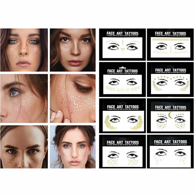 3Pcs Temporary Eye Tattoo Sticker Fashion Gold Sequin Glitter Makeup Sticker Eye Sticker Waterproof Fake Tattoo Face Decoration
3Pcs Temporary Eye Tattoo Sticker Fashion Gold Sequin Glitter Makeup Sticker Eye Sticker Waterproof Fake Tattoo Face Decoration