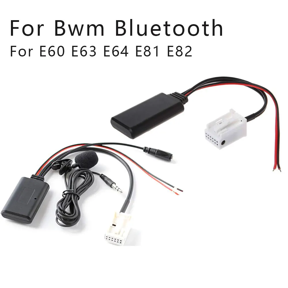 Car Bluetooth Aux Jack Audio Cable Microphone Handsfree Adapter For BMW E60 E63 E64 E65 E66 E87 E88 E81 E82 E90 E91 E91 E92 
Car Bluetooth Aux Jack Audio Cable Microphone Handsfree Adapter For BMW E60 E63 E64 E65 E66 E87 E88 E81 E82 E90 E91 E91 E92