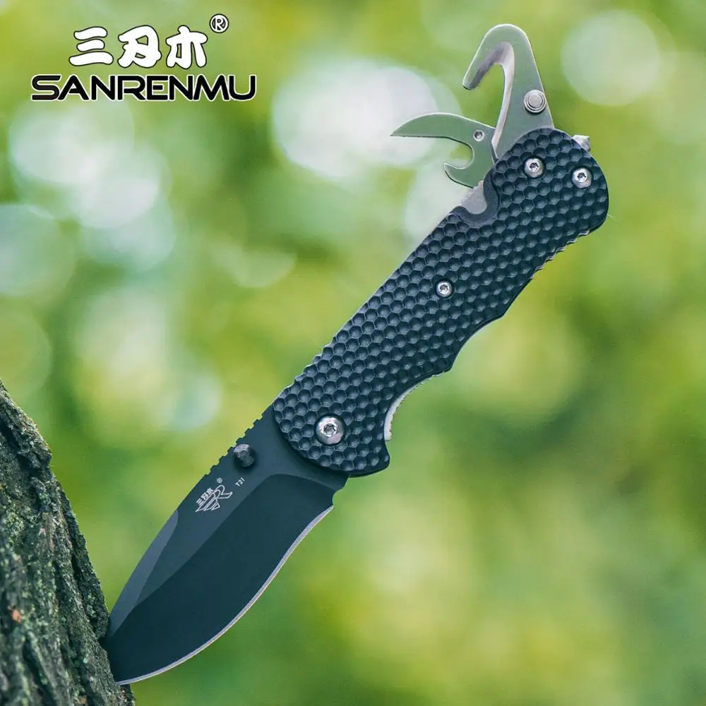 Tool Edc Multi-functional Outdoor Camping Rescue Camping Hunting Pocket Folding Knife 8cr13mov Blade Pa66+GF 7045/T21 SANRENMU
Tool Edc Multi-functional Outdoor Camping Rescue Camping Hunting Pocket Folding Knife 8cr13mov Blade Pa66+GF 7045/T21 SANRENMU