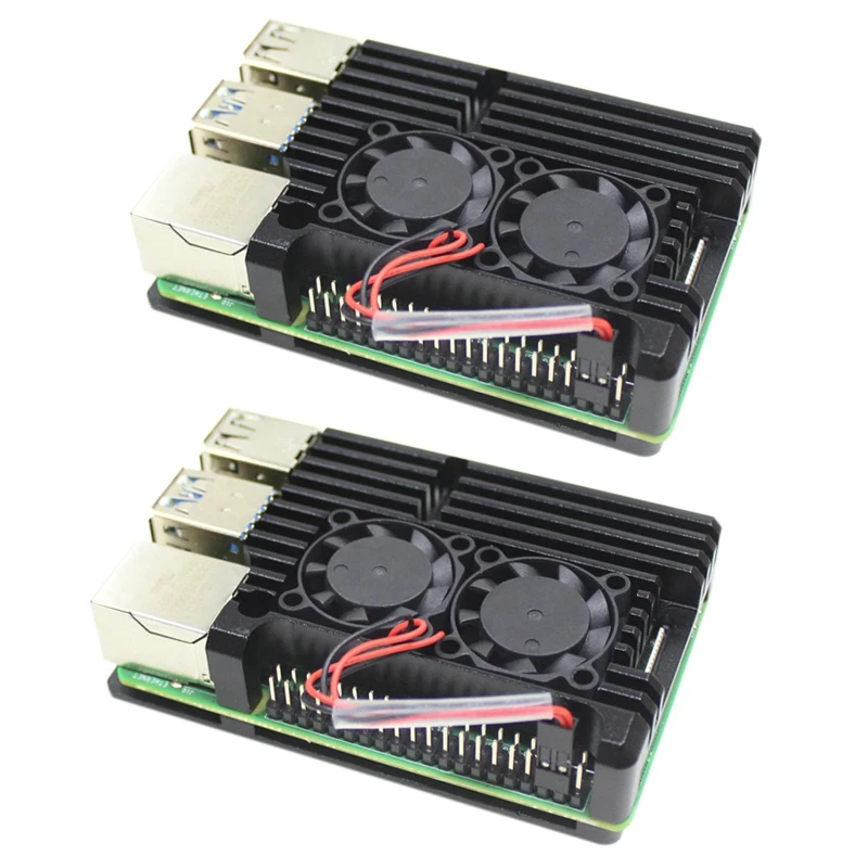 Корпус для радиатора Raspberry Pi 4B Fan из алюминиевого сплава, совместим только с Raspberry 4 Model B
Корпус для радиатора Raspberry Pi 4B Fan из алюминиевого сплава, совместим только с Raspberry 4 Model B