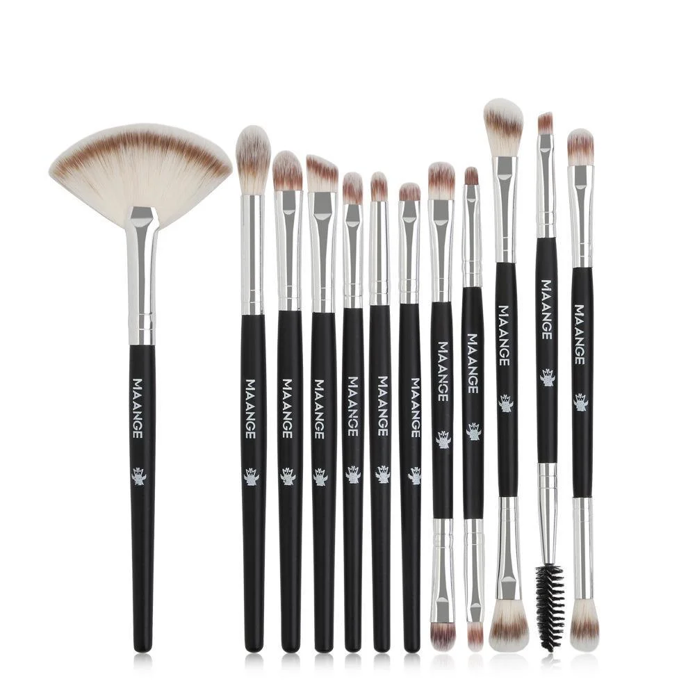 Handmade Bristles 12 Pcs Eye Makeup Brush Sets Soft Nylon Lip Concealer Eyelash Eyeshadow Eyebrow Blending Beauty Make Up Tools
Handmade Bristles 12 Pcs Eye Makeup Brush Sets Soft Nylon Lip Concealer Eyelash Eyeshadow Eyebrow Blending Beauty Make Up Tools