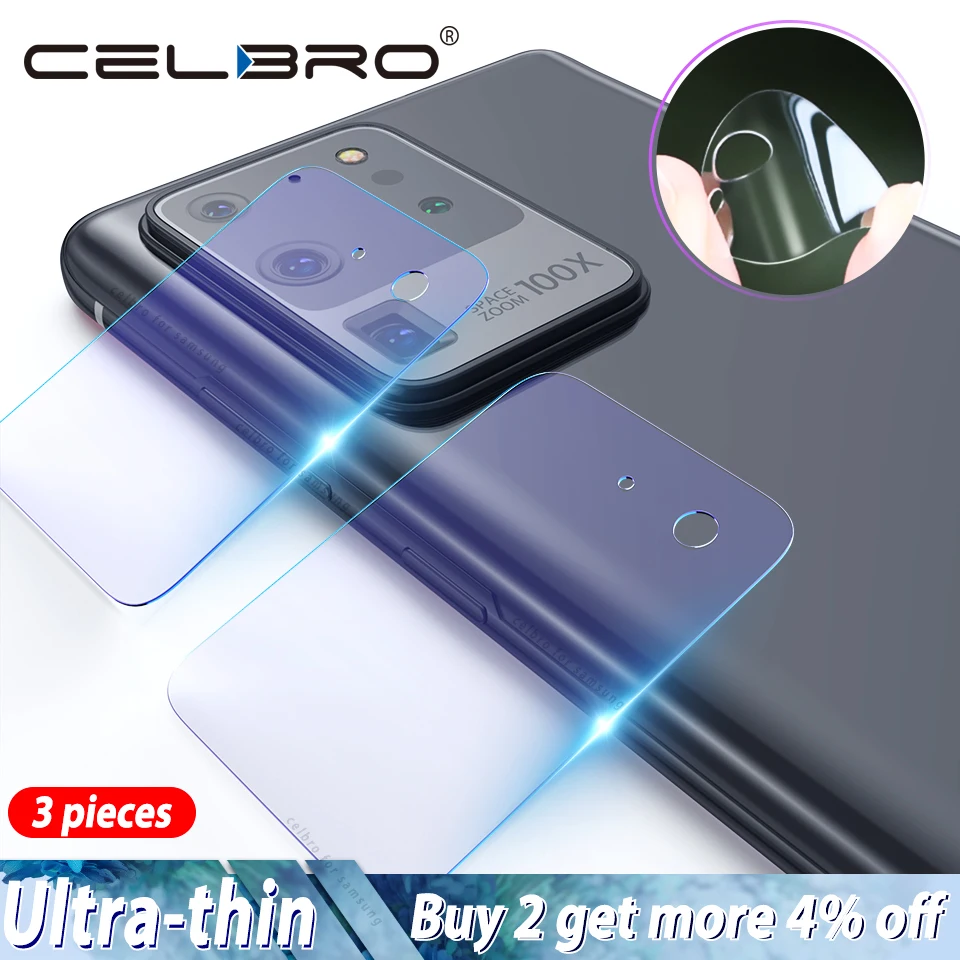 Защитная пленка из закаленного стекла для камеры Samsung Galaxy S20 Ultra Note 20 Plus S20plus S20ultra 5g