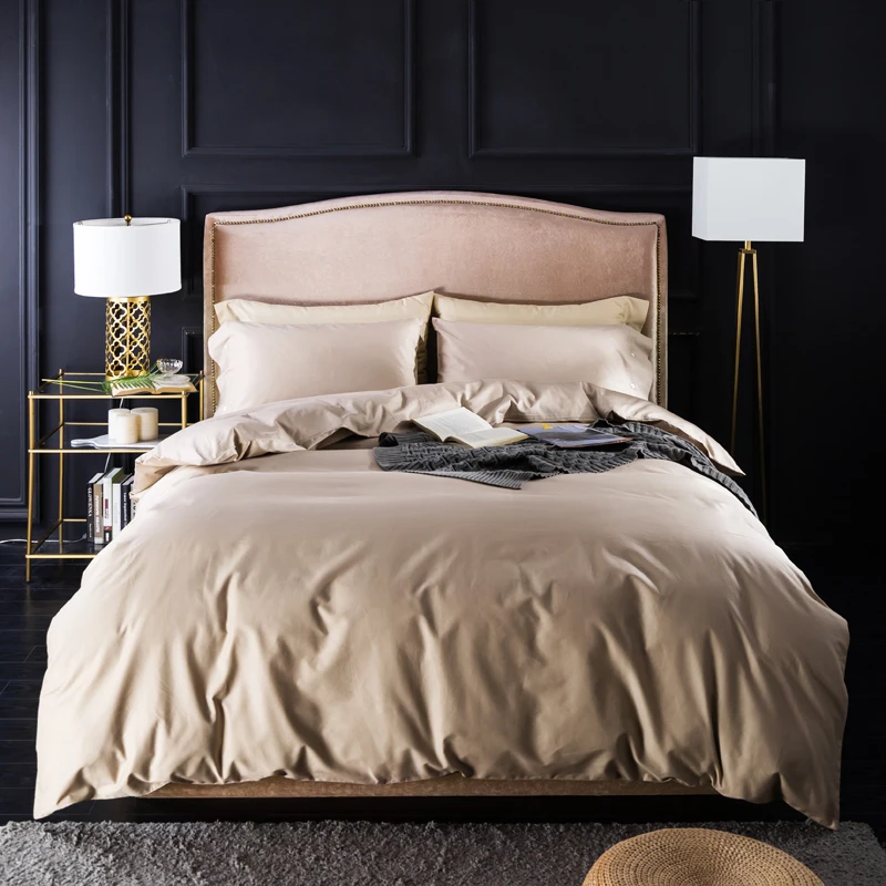 Luxury 100% Cotton Solid Color Soft Duvet Cover set Twin Full Queen King Size Bedding set with Zipper bedsheet set Pillowcases 
Luxury 100% Cotton Solid Color Soft Duvet Cover set Twin Full Queen King Size Bedding set with Zipper bedsheet set Pillowcases