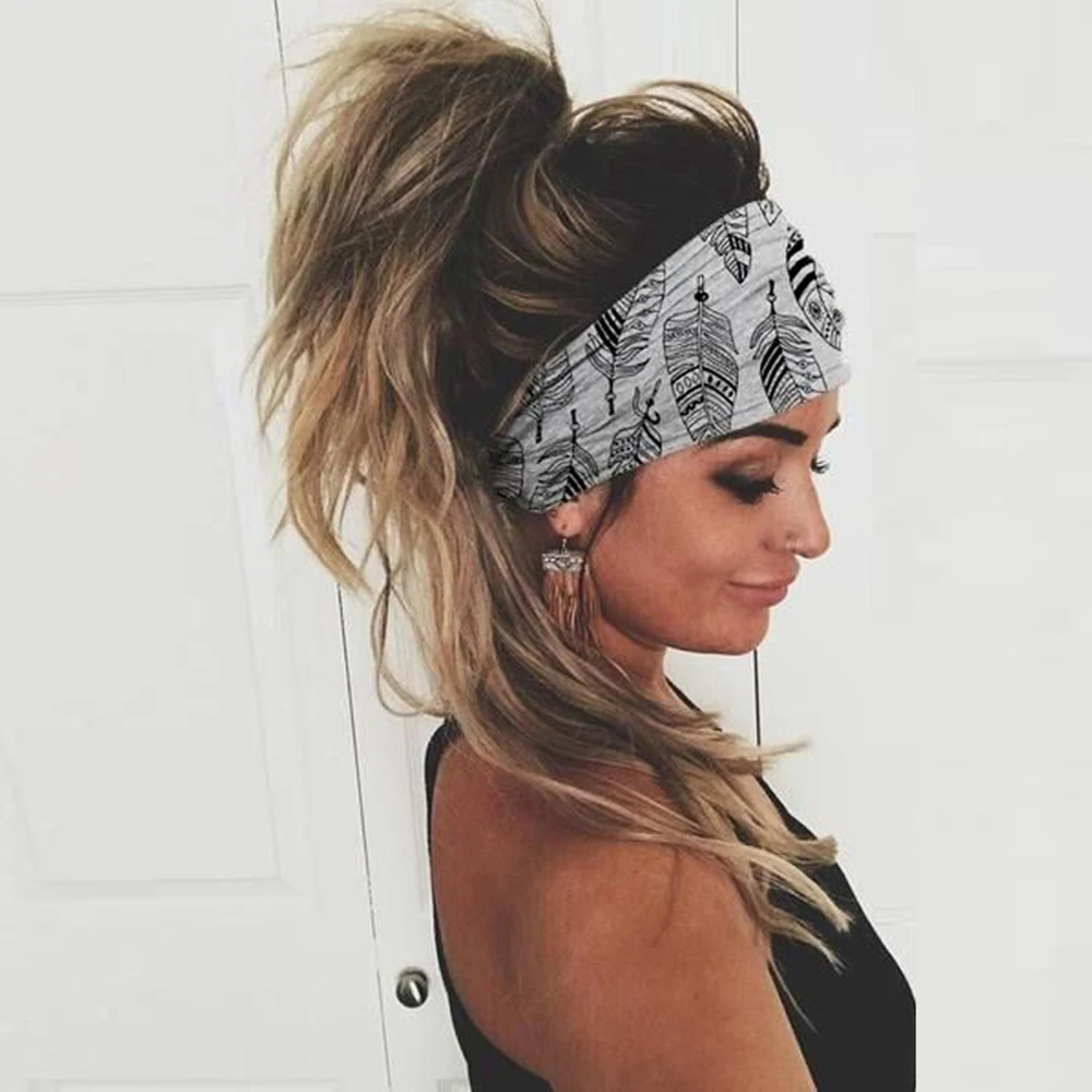 Floral Print Turban Knot Headwrap Sports Elastic Yoga Hairband Fashion Cotton Fabric Wide Headband For Women Hair Accessoires
Floral Print Turban Knot Headwrap Sports Elastic Yoga Hairband Fashion Cotton Fabric Wide Headband For Women Hair Accessoires
