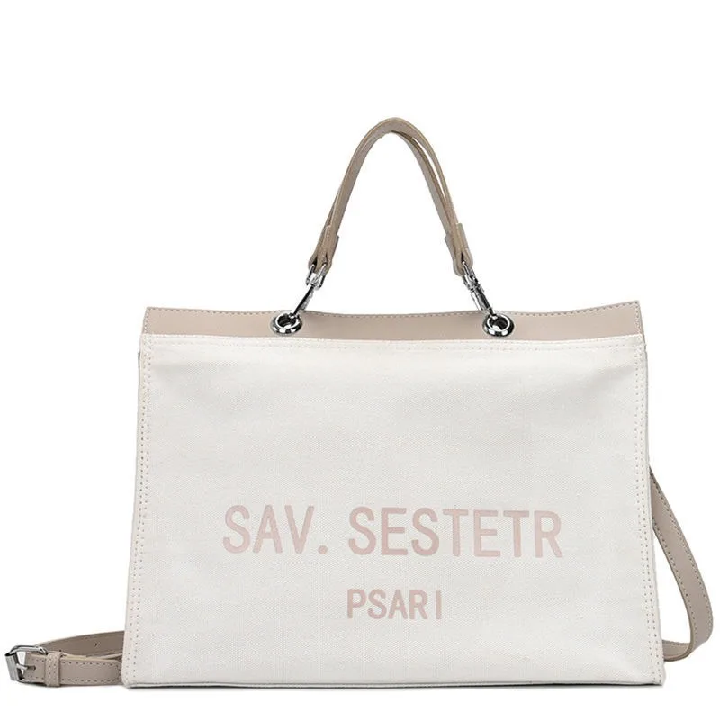 Casual Tote Big Crossbody Bags for Women 2021 Canvas Bag Fashion Handbags Luxury Designer Brand Shoulder Bags Bolsas Femininas
Casual Tote Big Crossbody Bags for Women 2021 Canvas Bag Fashion Handbags Luxury Designer Brand Shoulder Bags Bolsas Femininas