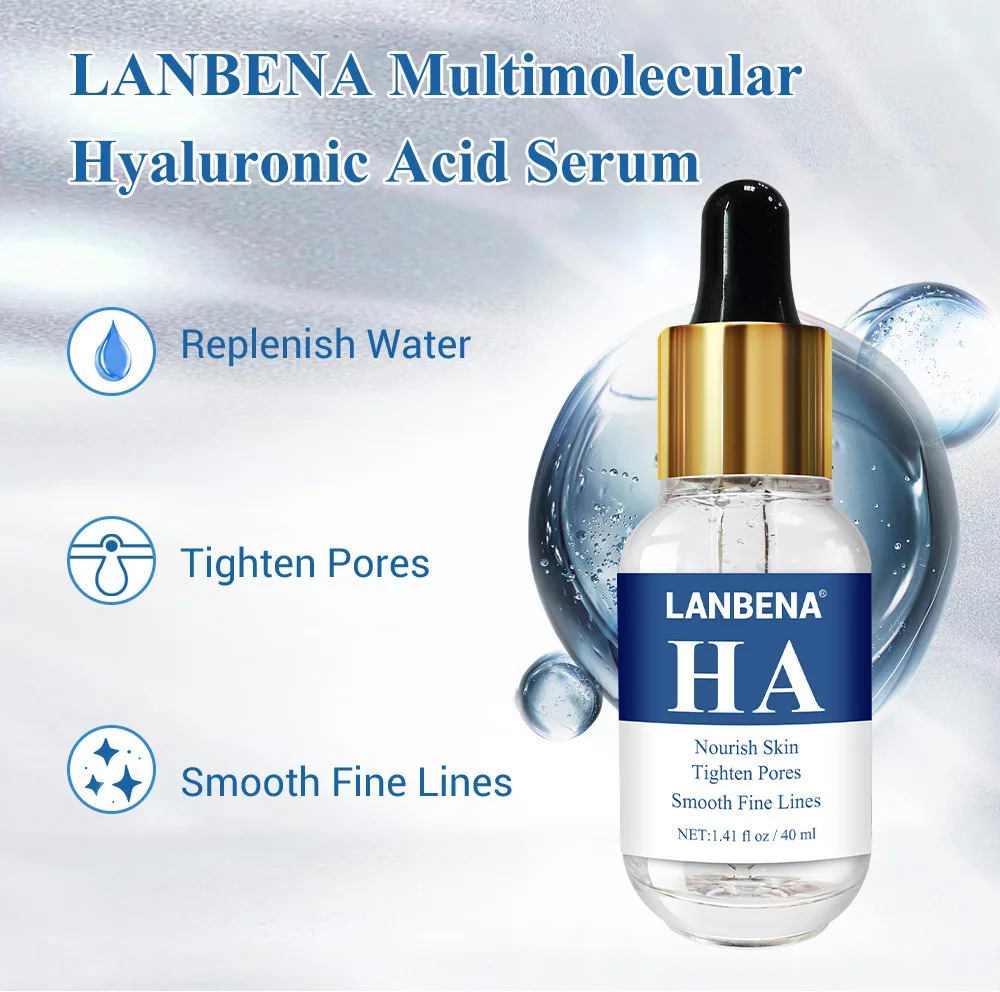skin care hyaluronic acid serum 40ml smooth fine lines hydration treatment acne repair tighten pores anti-anging
skin care hyaluronic acid serum 40ml smooth fine lines hydration treatment acne repair tighten pores anti-anging
