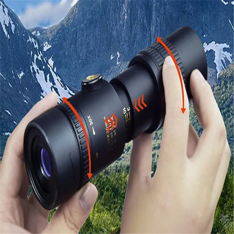 4K 10-300X40Mm Супер телефото зум Монокуляр телескоп, Монокуляр Телескоп для мобильный телефон, с адаптером для смартфона штатив Су
4K 10-300X40Mm Супер телефото зум Монокуляр телескоп, Монокуляр Телескоп для мобильный телефон, с адаптером для смартфона штатив Су