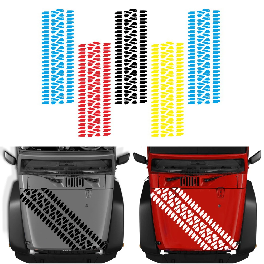 1x Tire Tread Decals 4x4 Truck for Jeep Hood Body Vinyl Graphic sticker 8"x 25.5" large Car Accessories Wholesale Quick Delivery
1x Tire Tread Decals 4x4 Truck for Jeep Hood Body Vinyl Graphic sticker 8"x 25.5" large Car Accessories Wholesale Quick Delivery