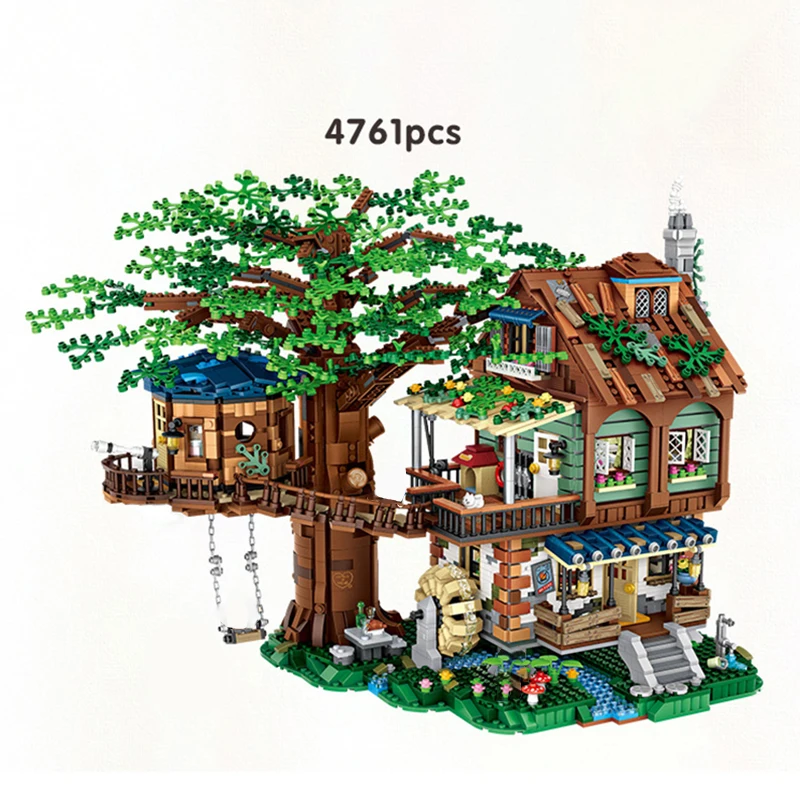 Новинка 2020 г., строительные блоки MOC Tree House, Time Room, креативные строительные блоки, город, улица, вид, игрушки для детей, рождественские подарки
Новинка 2020 г., строительные блоки MOC Tree House, Time Room, креативные строительные блоки, город, улица, вид, игрушки для детей, рождественские подарки
