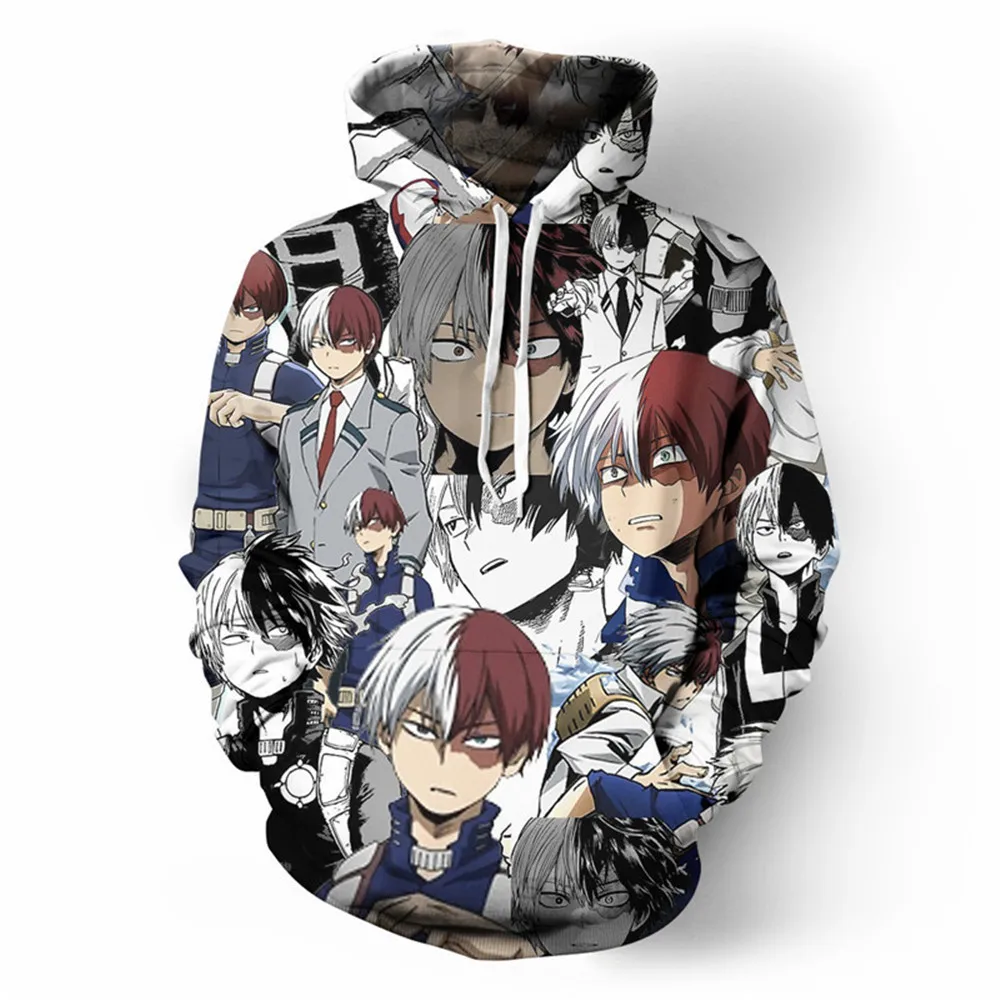 2020 new Japanese classic anime My Hero Academia 4 cosplay Midoriya Izuku Todoroki Shouto 3D printing adult Hoodie sweater coat
2020 new Japanese classic anime My Hero Academia 4 cosplay Midoriya Izuku Todoroki Shouto 3D printing adult Hoodie sweater coat