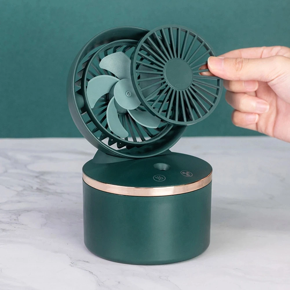 2 in 1Mini Humidifier Air Cooler Fans USB Rechargeable Spray Fan Summer Household Office Desktop Humidify Misting Cooling Fan
2 in 1Mini Humidifier Air Cooler Fans USB Rechargeable Spray Fan Summer Household Office Desktop Humidify Misting Cooling Fan