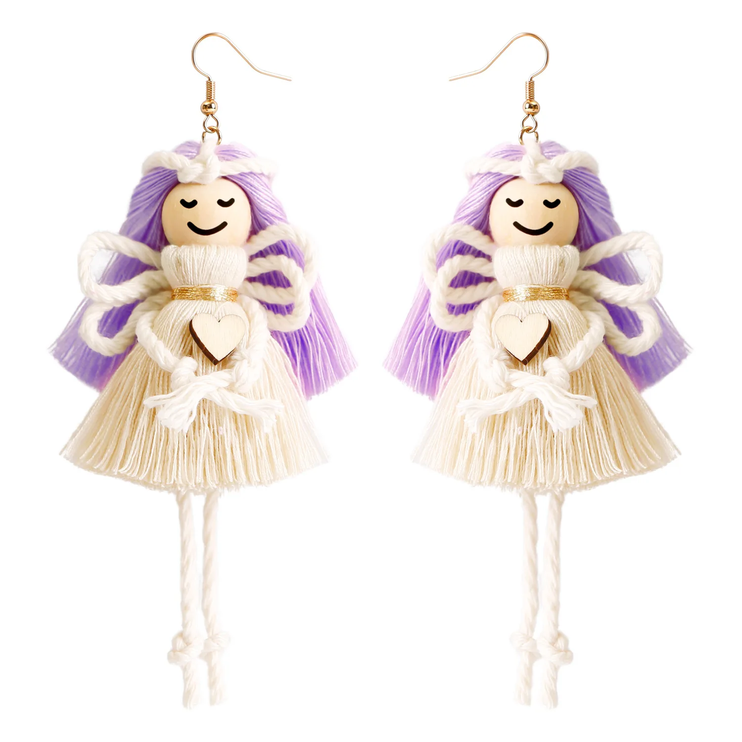 Valentine's Angel Hanging Earrings for Wife Girlfriend February Decor with Lever Hook Valentine's Gift Tags Heart Angel Earrings
Valentine's Angel Hanging Earrings for Wife Girlfriend February Decor with Lever Hook Valentine's Gift Tags Heart Angel Earrings