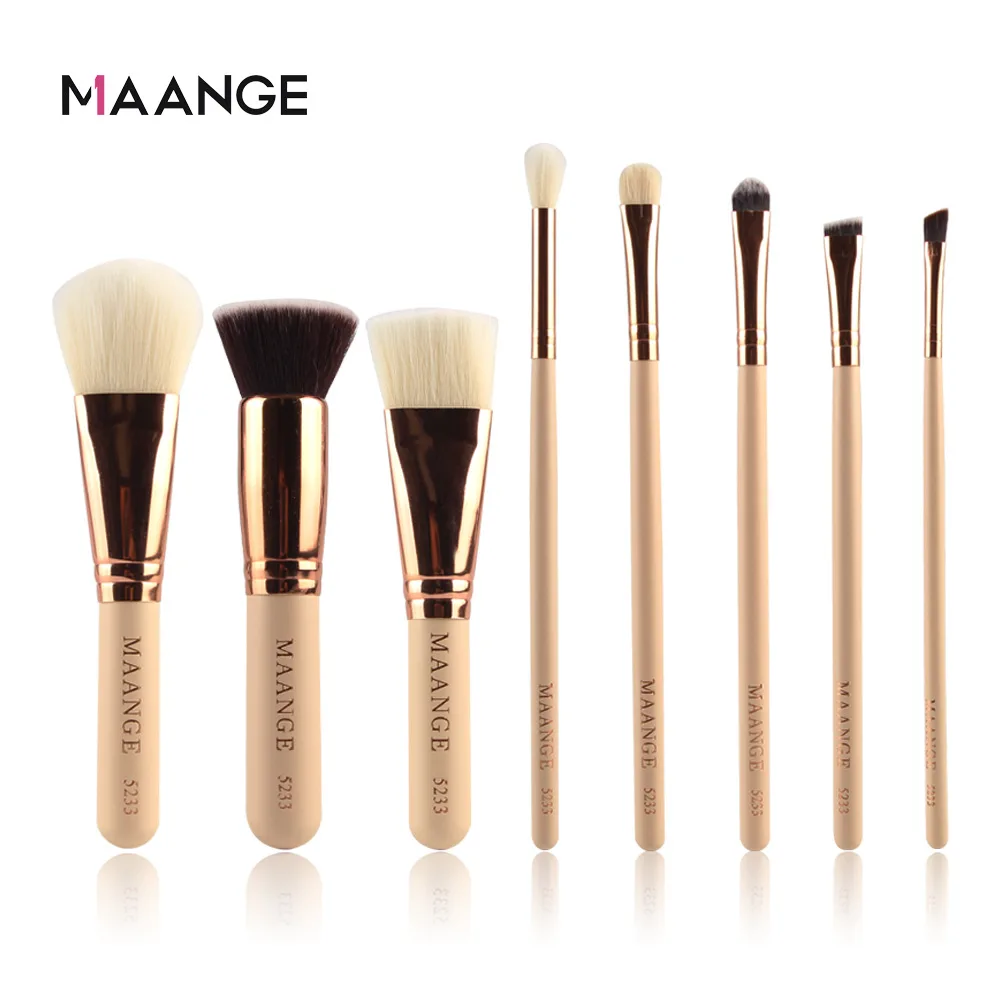 MAANGE 8 Pcs Wooden Handle Eyeshadow Brush Blush Foundation Brush Makeup Brush Set For Beginner s Cosmetics Set Beauty Tools
MAANGE 8 Pcs Wooden Handle Eyeshadow Brush Blush Foundation Brush Makeup Brush Set For Beginner s Cosmetics Set Beauty Tools