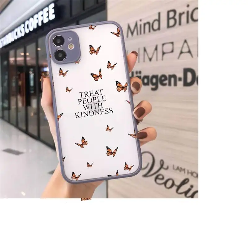 Harry styles butterfly kindness Phone Cases Matte Transparent for iPhone 7 8 11 12 s mini pro X XS XR MAX Plus cover funda shell
Harry styles butterfly kindness Phone Cases Matte Transparent for iPhone 7 8 11 12 s mini pro X XS XR MAX Plus cover funda shell