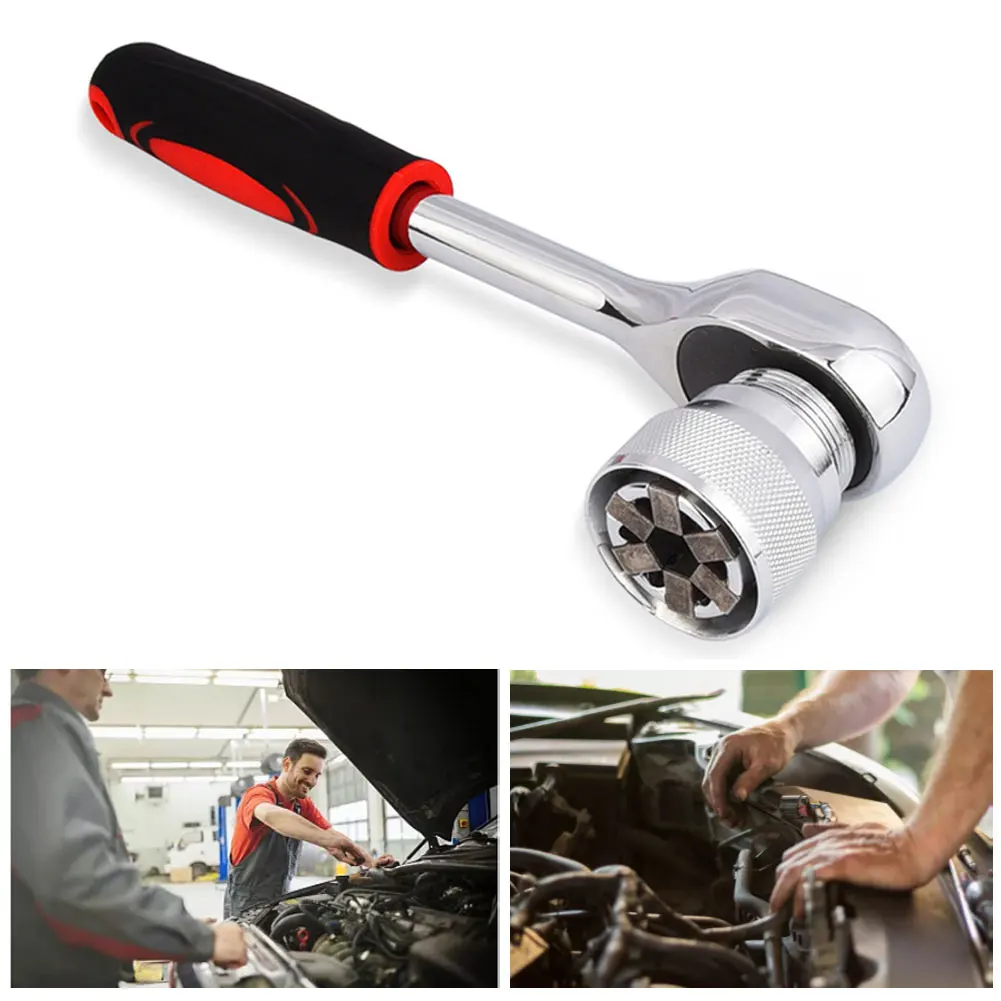 3PCS Socket Head Wrench Kit Universal Manual Ratchet Wrench Socket Sleeve Hand Tools Can Be Adjusted To Any Size Or Shape
3PCS Socket Head Wrench Kit Universal Manual Ratchet Wrench Socket Sleeve Hand Tools Can Be Adjusted To Any Size Or Shape