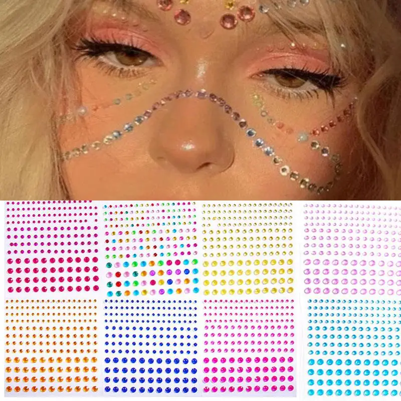Face Jewels Glitter Crystal Tattoo Sticker Glitter Eyeliner Eyebrow Makeup Face Temporary Tattoo Rhinestone 3D Eyeliner Stickers
Face Jewels Glitter Crystal Tattoo Sticker Glitter Eyeliner Eyebrow Makeup Face Temporary Tattoo Rhinestone 3D Eyeliner Stickers