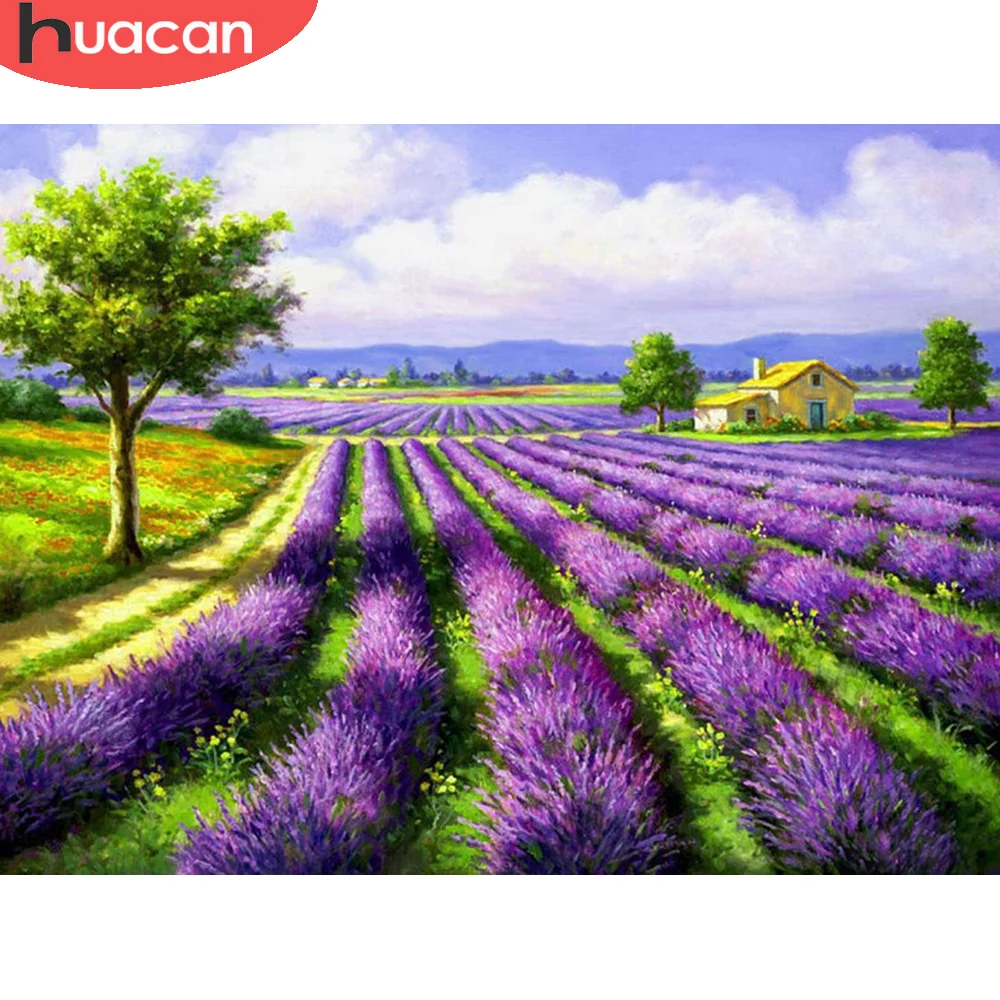 HUACAN 5D Full Square Round Diamond Painting Flower Diamond Embroidery Lavender Rhinestones Pictures Crafts Kit
HUACAN 5D Full Square Round Diamond Painting Flower Diamond Embroidery Lavender Rhinestones Pictures Crafts Kit