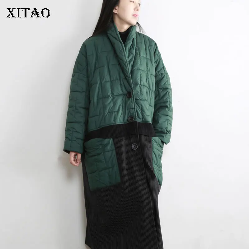XITAO, зимние новые парки, свободные, большие размеры, женские, винтажные, простые, контрастные цвета, Сращивание, длинные, сохраняющие тепло па...
XITAO, зимние новые парки, свободные, большие размеры, женские, винтажные, простые, контрастные цвета, Сращивание, длинные, сохраняющие тепло па...
