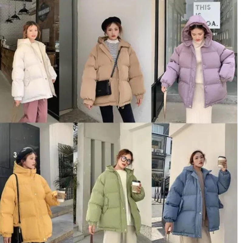 Winter Fashion Loose Winter Cotton Overcoat Down Jacket Cotton-Padded Clothes Women's Short Style Cotton-Padded Jacket clothes
Winter Fashion Loose Winter Cotton Overcoat Down Jacket Cotton-Padded Clothes Women's Short Style Cotton-Padded Jacket clothes