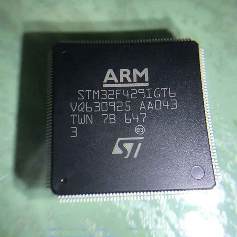 1pce STM32F429IGT6 microcontroller QFP176 chip LQFP64 For Electrical Equipment XP012I
1pce STM32F429IGT6 microcontroller QFP176 chip LQFP64 For Electrical Equipment XP012I