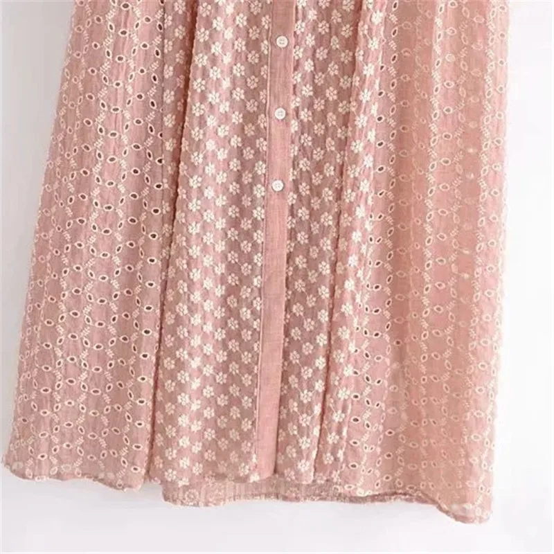 NWOMN Za Pink Collar Shirt Dresses Women Long Summer Dress Woman 2021 Casual Embroidered Puff Sleeve Ruffle Midi Dress
NWOMN Za Pink Collar Shirt Dresses Women Long Summer Dress Woman 2021 Casual Embroidered Puff Sleeve Ruffle Midi Dress