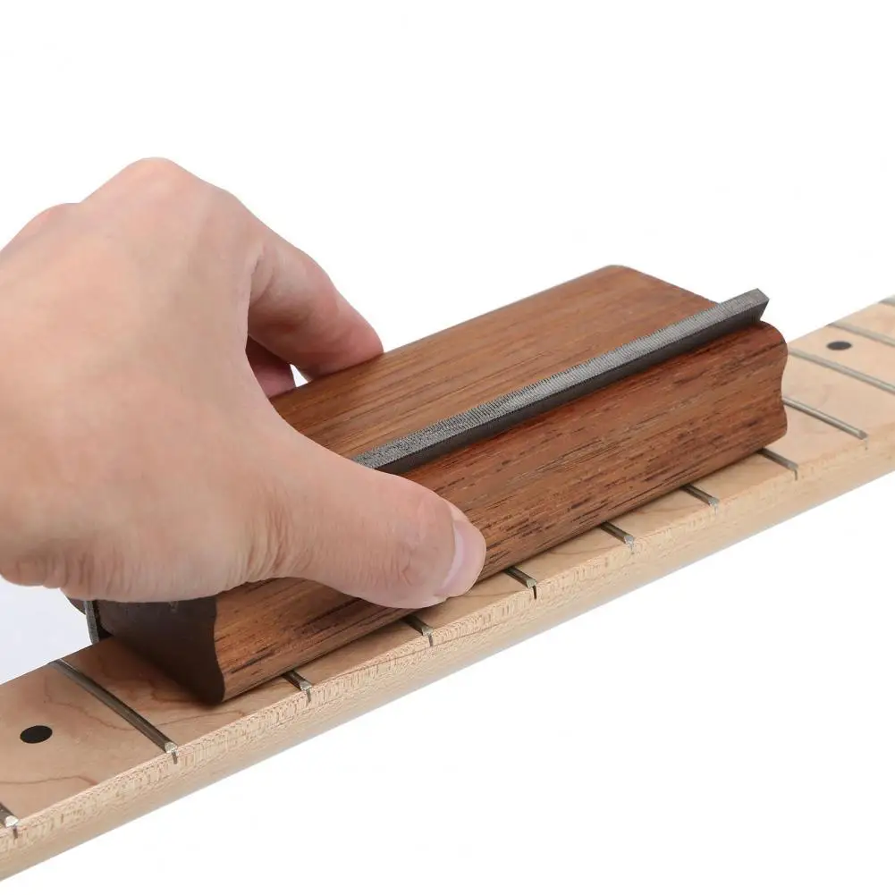 Beveling File Eco-friendly Easy to Grip Wood Guitar Fret Bevel Tool for Guitar User
Beveling File Eco-friendly Easy to Grip Wood Guitar Fret Bevel Tool for Guitar User