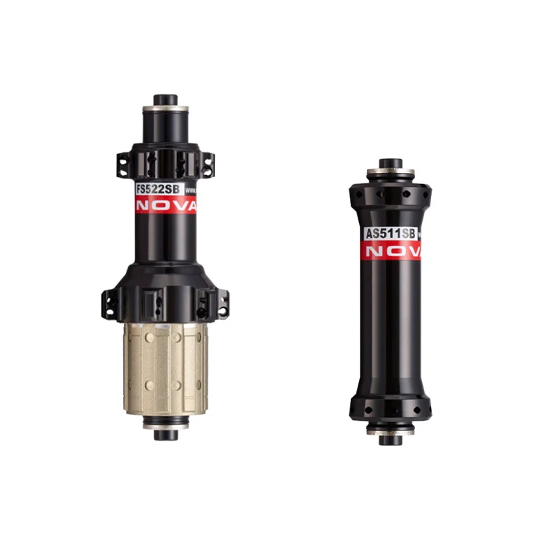 Novatec AS511SB/FS512SB дорожные велосипедные ступицы прямые тяги супер легкие 289 г/пара|road