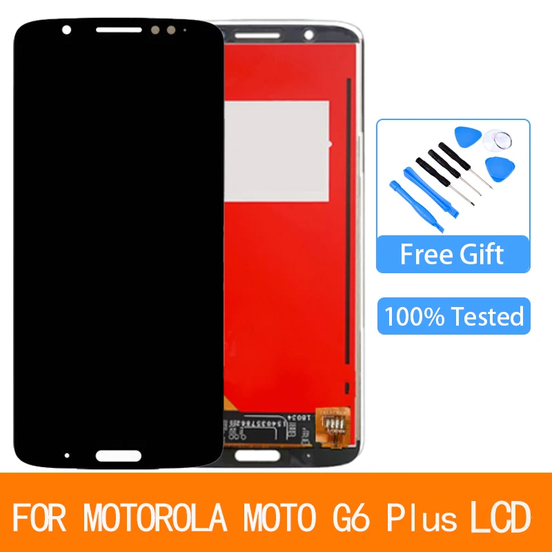 ЖК-дисплей 5,9 дюйма для Motorola Moto G6 Plus, сенсорный экран, дигитайзер с рамкой, замена для Moto G6 Plus, дисплей XT192
ЖК-дисплей 5,9 дюйма для Motorola Moto G6 Plus, сенсорный экран, дигитайзер с рамкой, замена для Moto G6 Plus, дисплей XT192