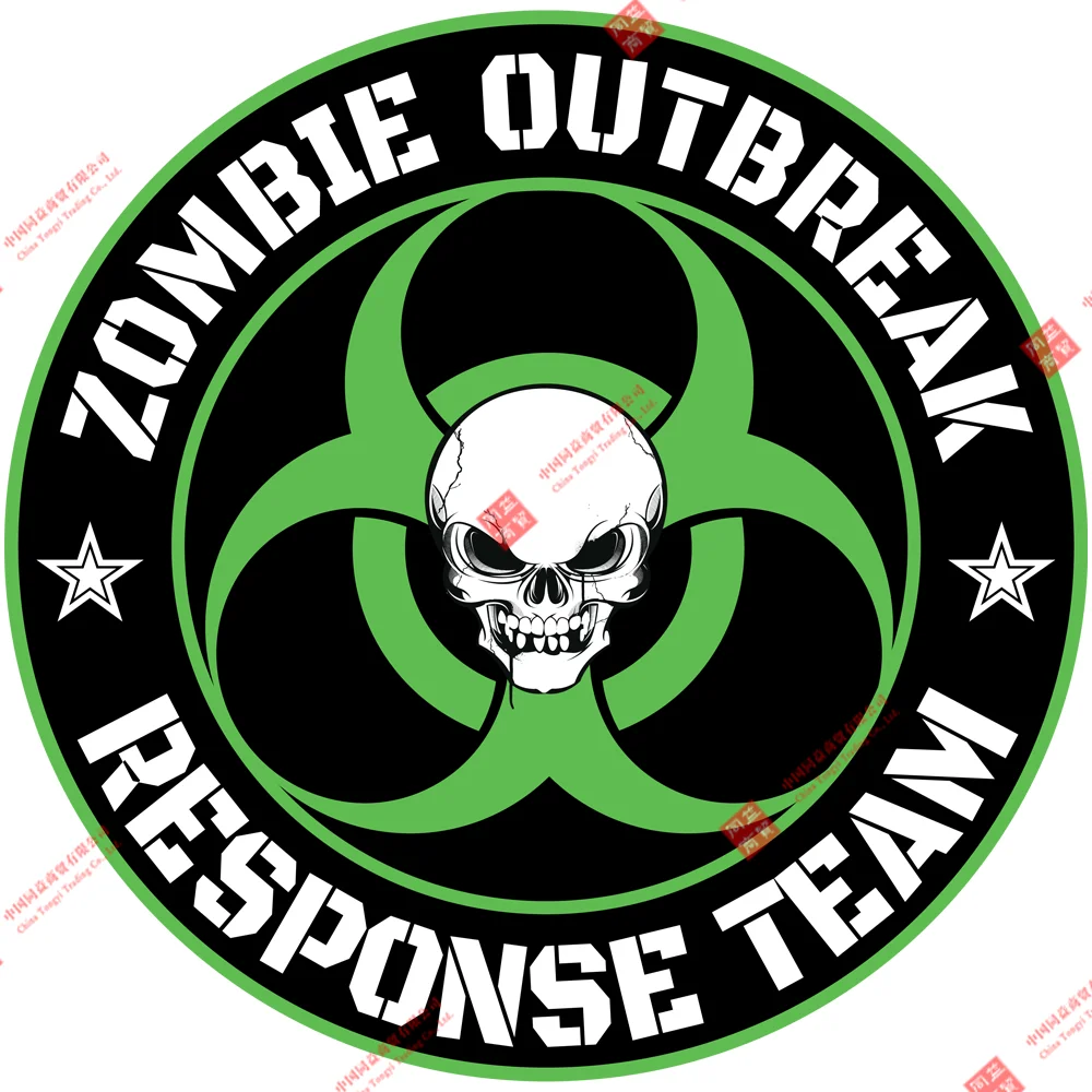 Personalized Racing Sticker Zombie Outbreak Response Team Biohazard Vinyl Sticker Car Truck Window Decal
Personalized Racing Sticker Zombie Outbreak Response Team Biohazard Vinyl Sticker Car Truck Window Decal