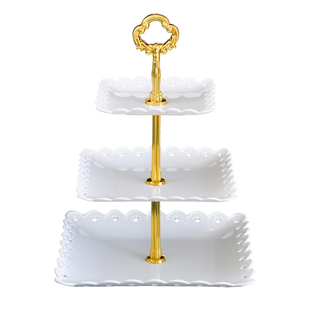 3-Layer Cake Stand Afternoon Tea New Bakeware Cake Shop Wedding Plates Party Tableware Birthday Party Favor Decoration Stands
3-Layer Cake Stand Afternoon Tea New Bakeware Cake Shop Wedding Plates Party Tableware Birthday Party Favor Decoration Stands