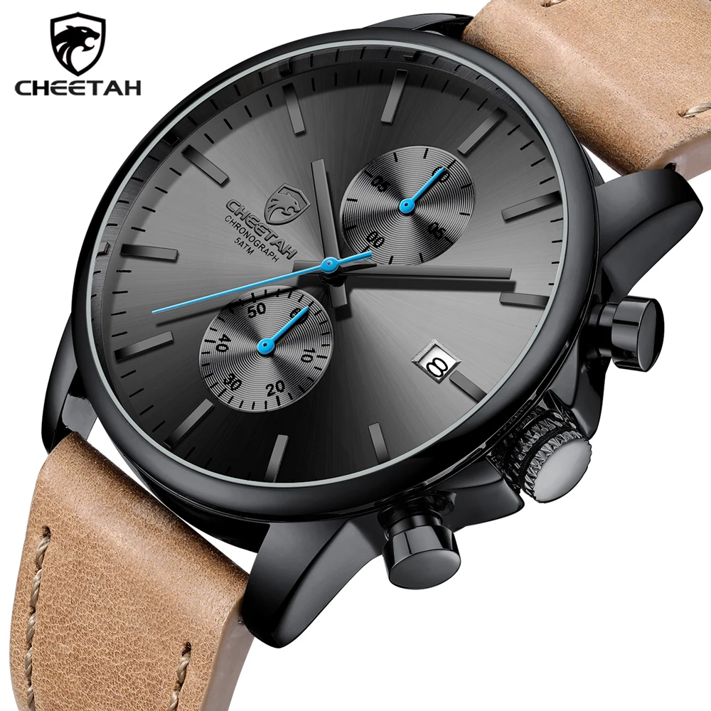 2020 New CHEETAH Watch Top Brand Men Fashion Luxury Business Watches Mens Leather Waterproof Date Wristwatch Relogio Masculino
2020 New CHEETAH Watch Top Brand Men Fashion Luxury Business Watches Mens Leather Waterproof Date Wristwatch Relogio Masculino