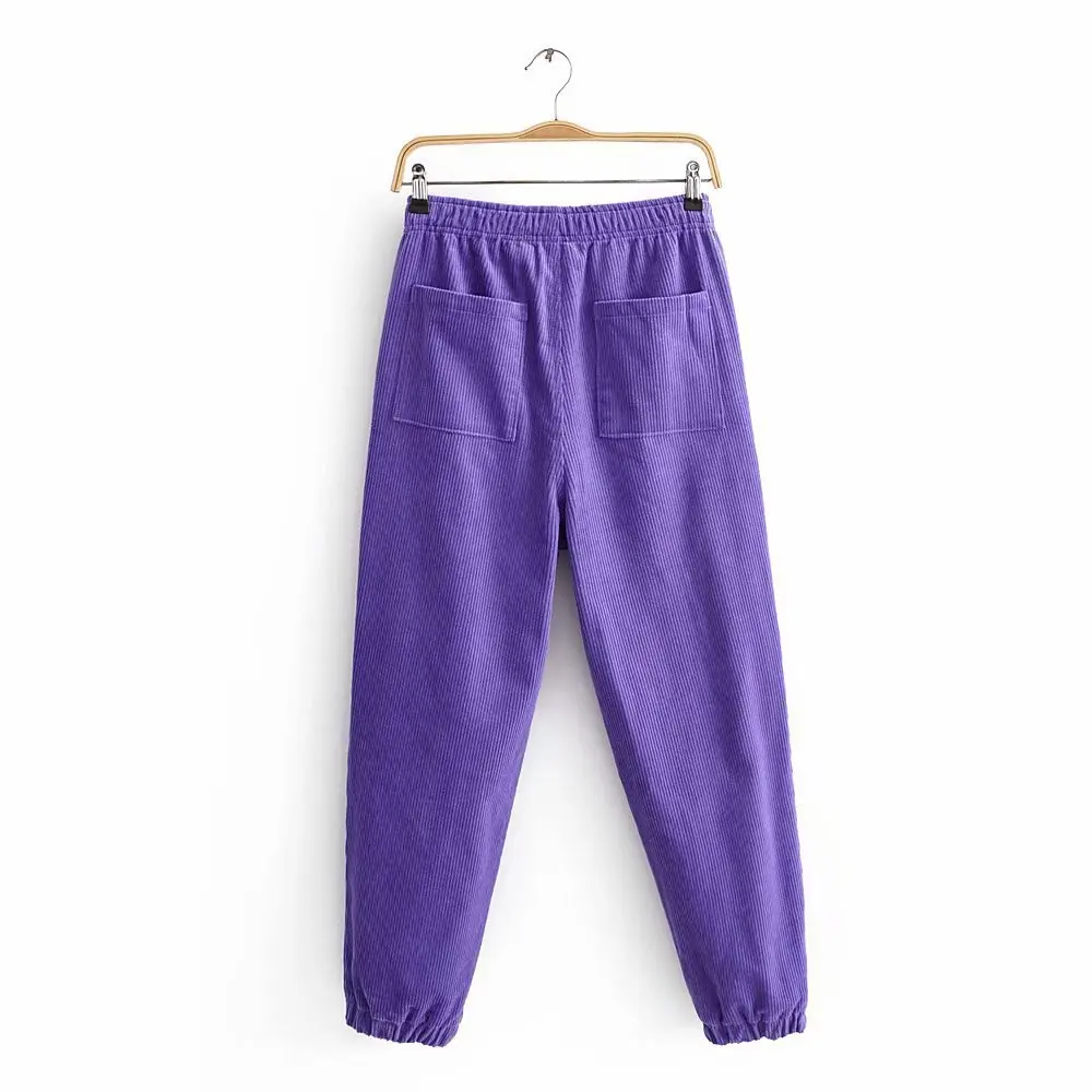 Autumn Winter Women's Casual High-waist Carrot Pants Thick Corduroy Harem Pants Trousers
Autumn Winter Women's Casual High-waist Carrot Pants Thick Corduroy Harem Pants Trousers