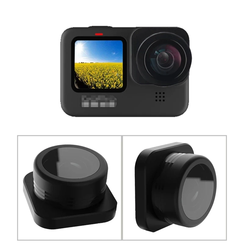 For GoPro Hero 9 Black Wide Angle Fisheye Lens Vlog Shooting Lens for Gopro 9 Cameras Filter Action Camera Accessories
For GoPro Hero 9 Black Wide Angle Fisheye Lens Vlog Shooting Lens for Gopro 9 Cameras Filter Action Camera Accessories