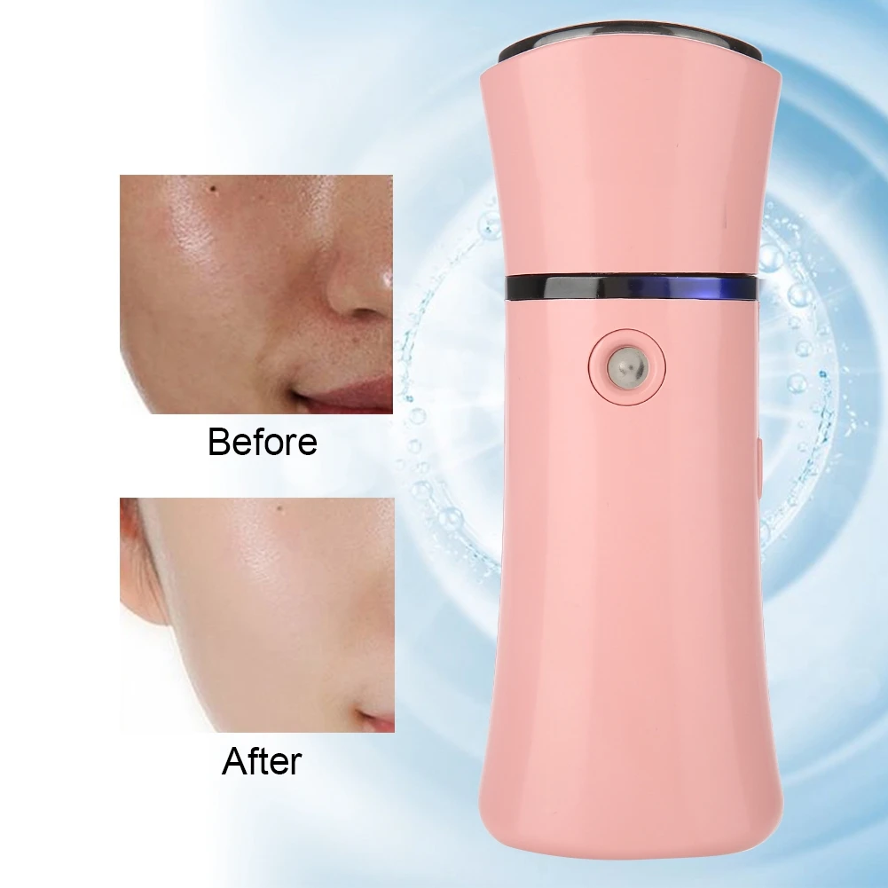 

Nano Mist Sprayer Beauty Instrument USB Humidifier Rechargeable Handy Atomization Machine Face Moisturizing Hydration Refreshing