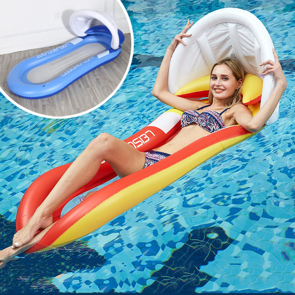 Inflatable Pool Mattress Swimming Pool Floating Sater Hammock Float Lounger Chair Swimming Pool Summer Inflatable Pool Party Toy
Inflatable Pool Mattress Swimming Pool Floating Sater Hammock Float Lounger Chair Swimming Pool Summer Inflatable Pool Party Toy