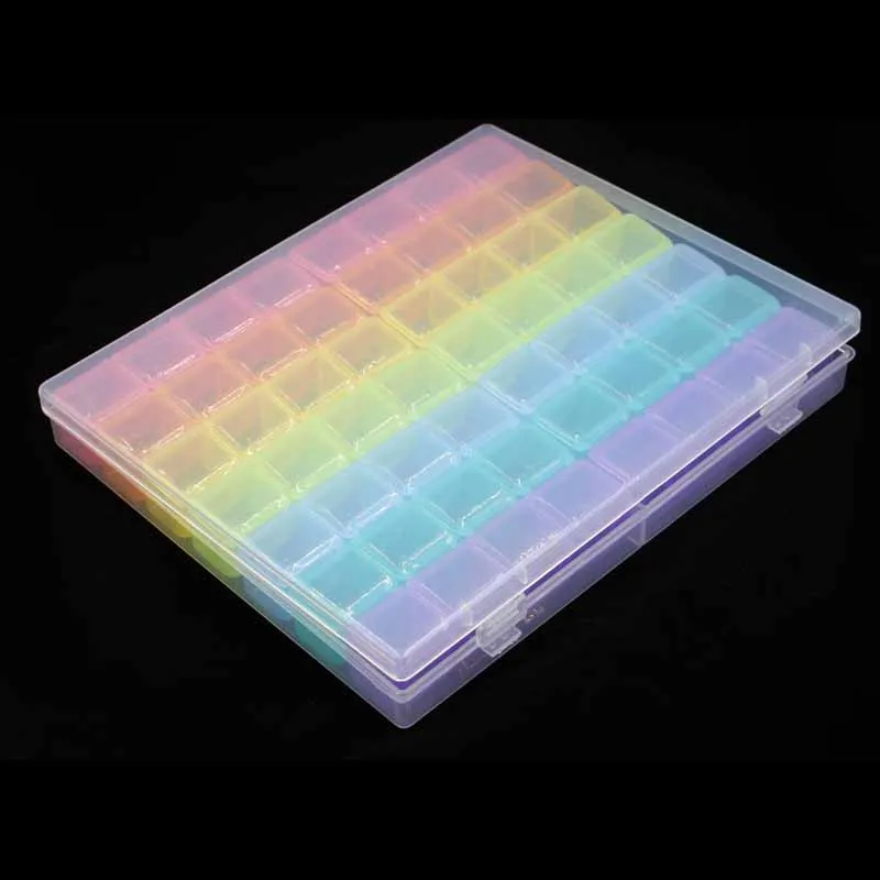 28/56 Lattices Diamond Embroidery Accessories Diamond Painting Tool Box Cross Stitch Box Tool Storage Box
28/56 Lattices Diamond Embroidery Accessories Diamond Painting Tool Box Cross Stitch Box Tool Storage Box